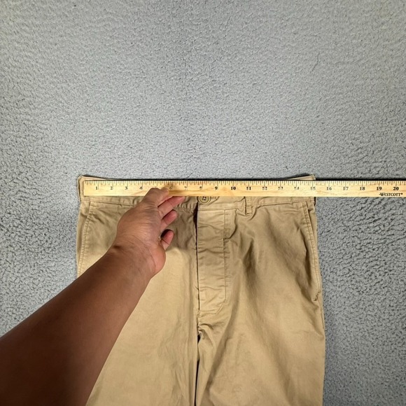 Alex Mill Pants Mens 31x27 Brown‎ Field Chino Trousers Casual Preppy Pockets - Picture 4 of 11